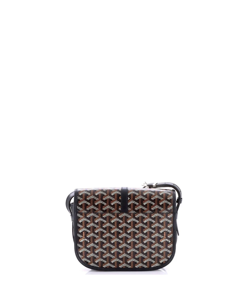 Pre-Owned Goyard Pm Belvedere Ii Messenger Bag Coated Canvas