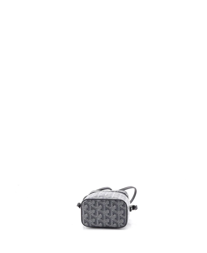 Pre-Owned Goyard Nano Muse Vanity Case Coated Canvas