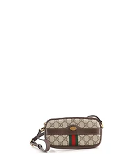 Pre-Owned Gucci Mini Ophidia Crossbody Bag Gg Coated Canvas