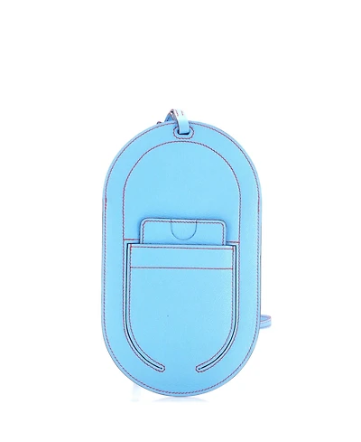 Pre-Owned Hermes Gm In-The-Loop Phone To Go Case Leather