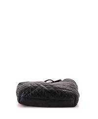 Pre-Owned Saint Laurent Maxi Icare Shopping Tote Quilted Leather