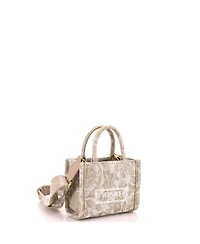 Pre-Owned Versace Small Athena Convertible Tote Barocco Jacquard
