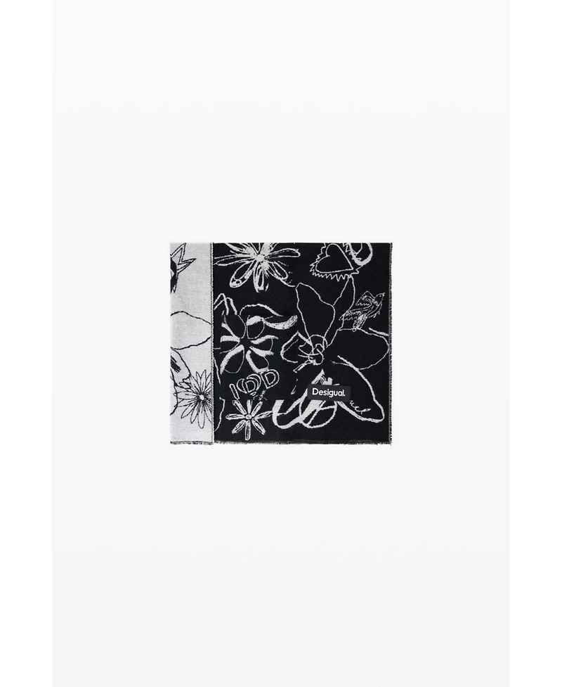 Desigual Women's Long printed scarf