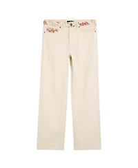 Desigual Men's Paisley Trousers 100% Cotton