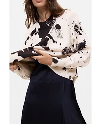 Desigual Women's Animal print sweater