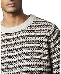 Hope & Henry Men's Organic Cotton Stripe Sweater