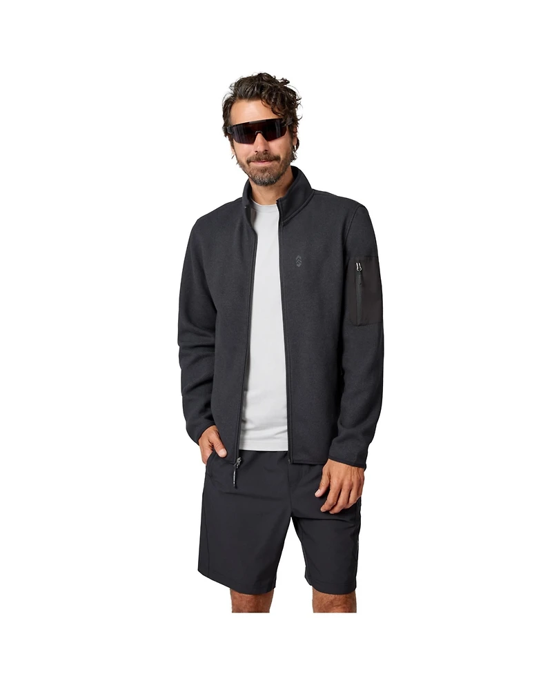 Free Country Men's Cliffside Pique Fleece Jacket