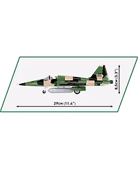 Cobi Historical Collection Vietnam War Northrop F-5A Freedom Fighter Aircraft 352-Piece Building Set, Ages 6+