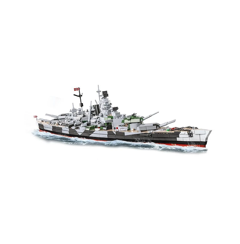 Cobi Historical Collection World War Ii Battleship Tirpitz 2,880-Piece Building Set, Ages 11+