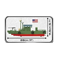 Cobi Historical Collection Patrol Boat, River Mk Ii 1:35 Scale 615-Piece Building Set, Ages 8+