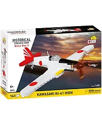 Cobi Historical Collection Wwii Kawasaki Ki-62 Hien Plane, 141 Pieces