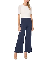 Sam & Jess Women's Ponte Wide Leg Pants