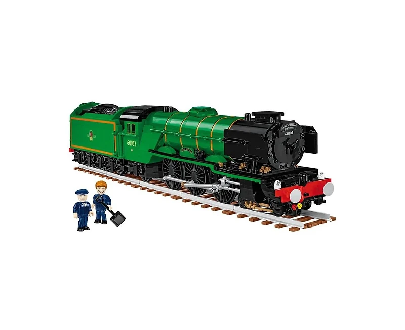 Cobi Historical Collection Flying Scotsman British Steam Locomotive 2677-Piece Building Set, Ages 12+