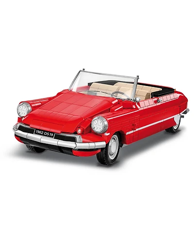 Cobi 1962 Citroen Ds 19 Decapotable Executive Edition 2275-Piece Building Set, Ages 11 and Up