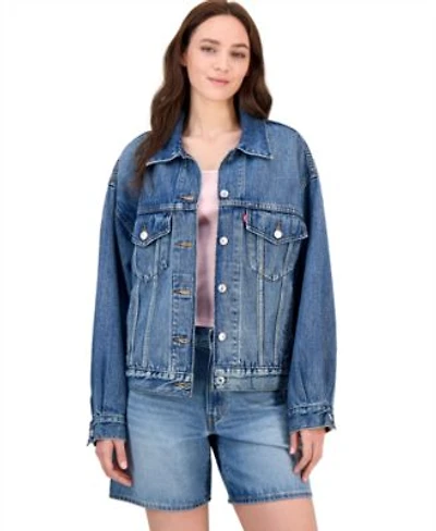 Levis Womens 90s Cotton Trucker Jacket Xs 4x