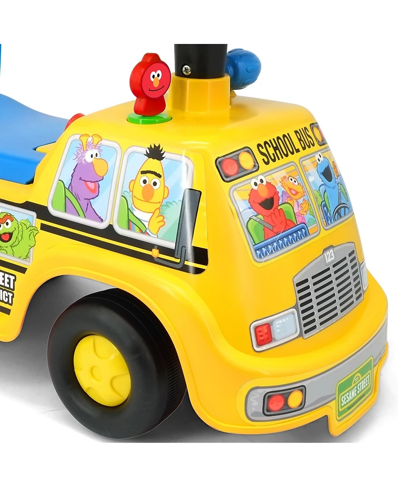 Kiddieland My First Adventure Ride-On: Elmo Interactive Dashboard with Lights and Sounds, 20" x 10" x 13", Ages 1+