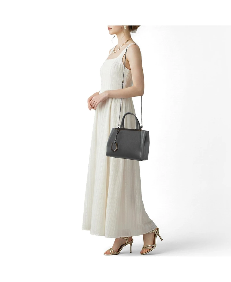 Pre-Owned Fendi Women's 2Jours Saffiano Leather Tote