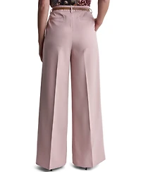 Bcbg Women's Pleated Wide-Leg Pants