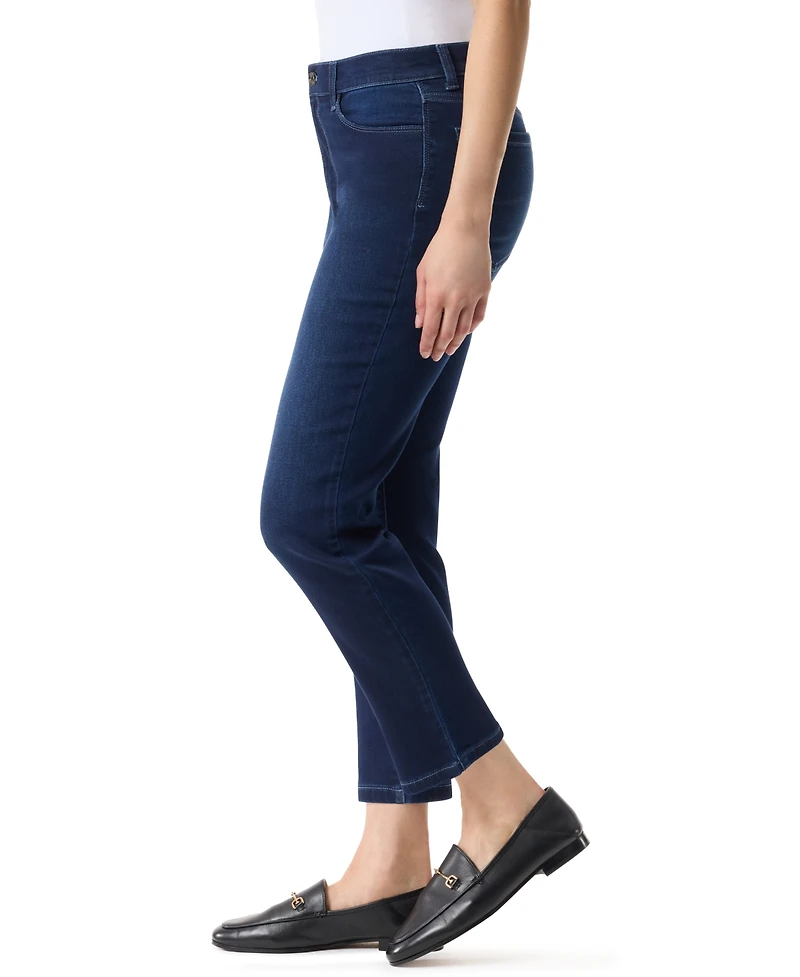 Gloria Vanderbilt Women's Cali Mid-Rise Straight-Leg Jeans