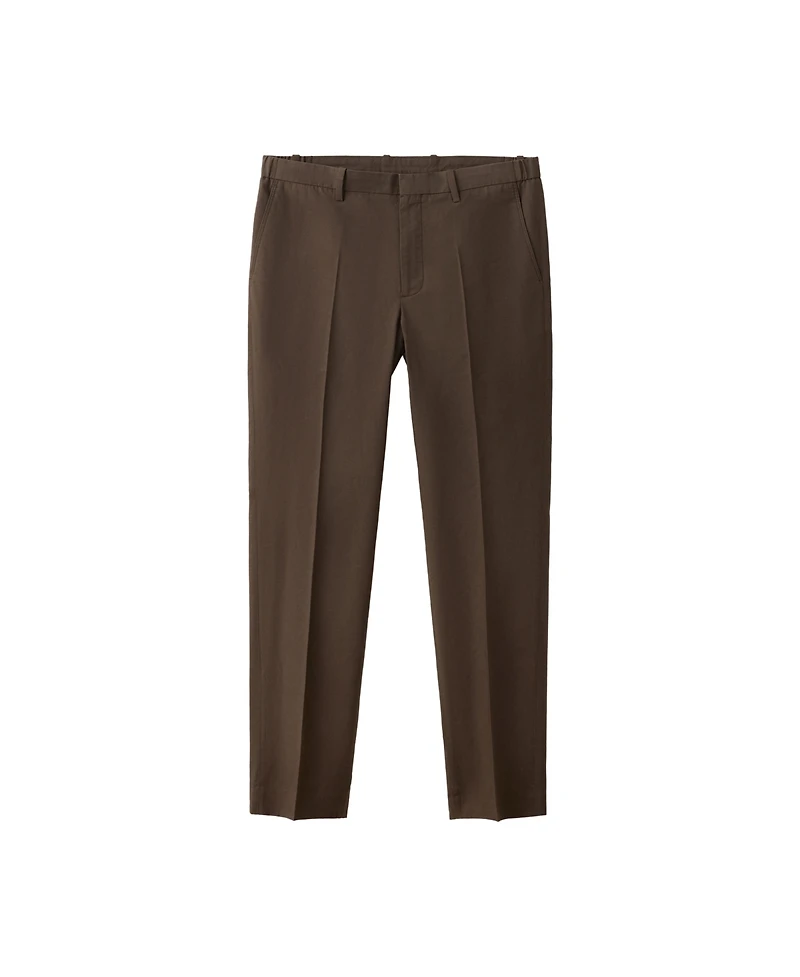 Mango Men's Selection Slim-Fit Cotton-Lyocell Blend Suit Pants