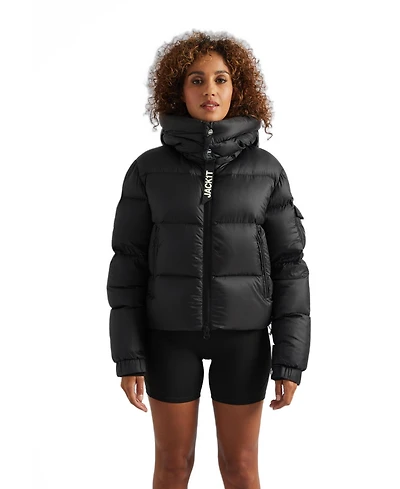 JACK1T Women's High Collar Puffer Jacket