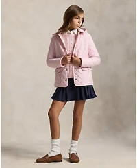 Polo Ralph Lauren Big Girls Quilted Water-Repellent Barn Jacket