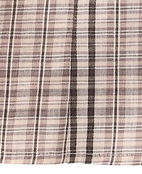 Mango Women's Checkered Cotton Top