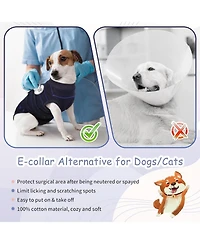 Soft Breathable Surgical Recovery Onesie Suit for Dogs