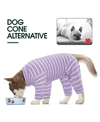 Long Sleeve Post-Surgery Recovery Suit and Onesie for Dogs