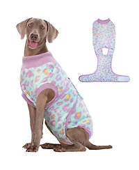 Post-Surgery Recovery Bodysuit for Dogs, Cone Alternative Onesie for Wound and Incision Protection
