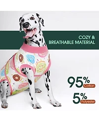 Post-Surgery Recovery Bodysuit Onesie for Dogs, E-Collar Alternative for Wound and Incision Protection