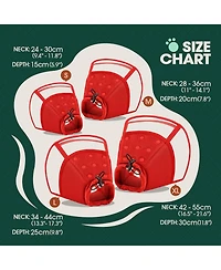 Soft Double-Layer Mesh and Transparent Pvc Recovery Cone Collar for Dogs