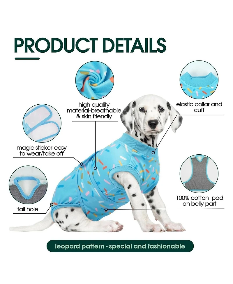 High-Elastic Post-Surgery Recovery Onesie Suit for Dogs and Cats