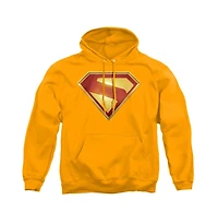 Superman Men's Graphic Classic-Fit Long-Sleeve Pull-Over Hoodie