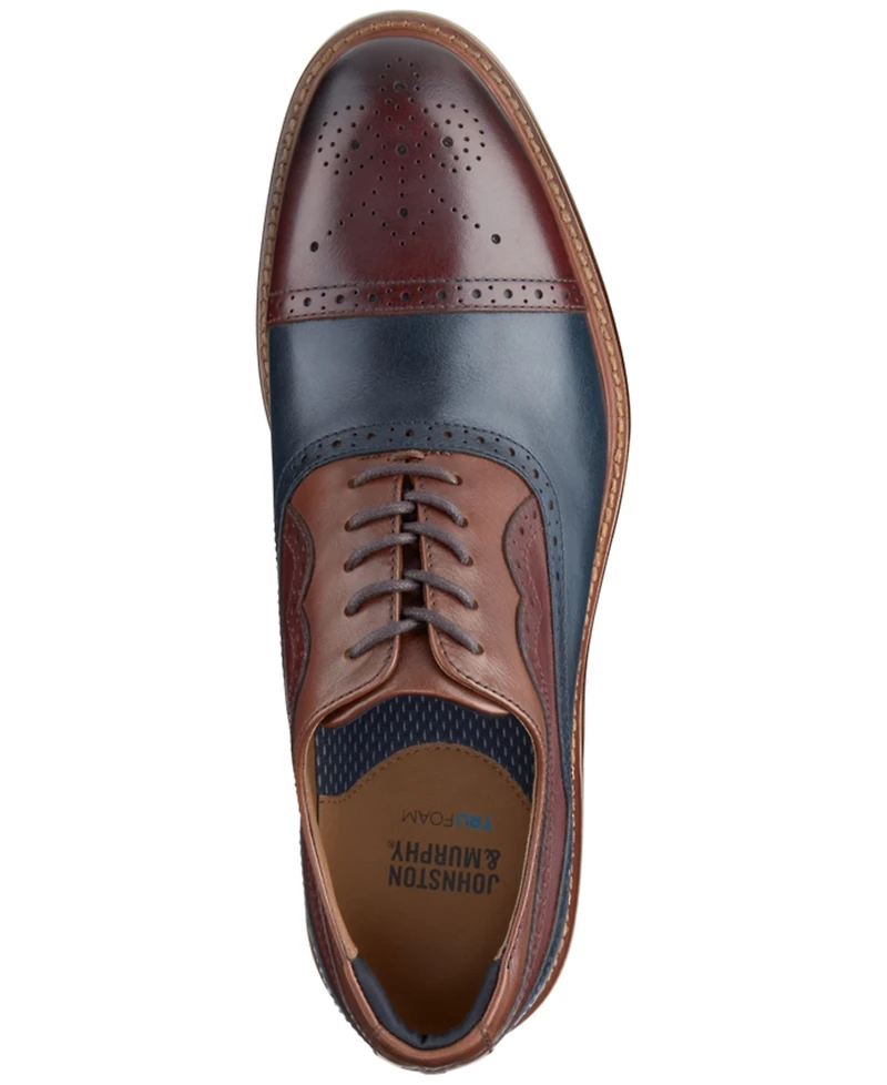 Johnston & Murphy Men's Conard 2.0 Cap Toe Lace-Up Oxford