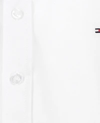 Tommy Hilfiger Boys' 4-20 Oxford Point Collar Long-Sleeve Shirt