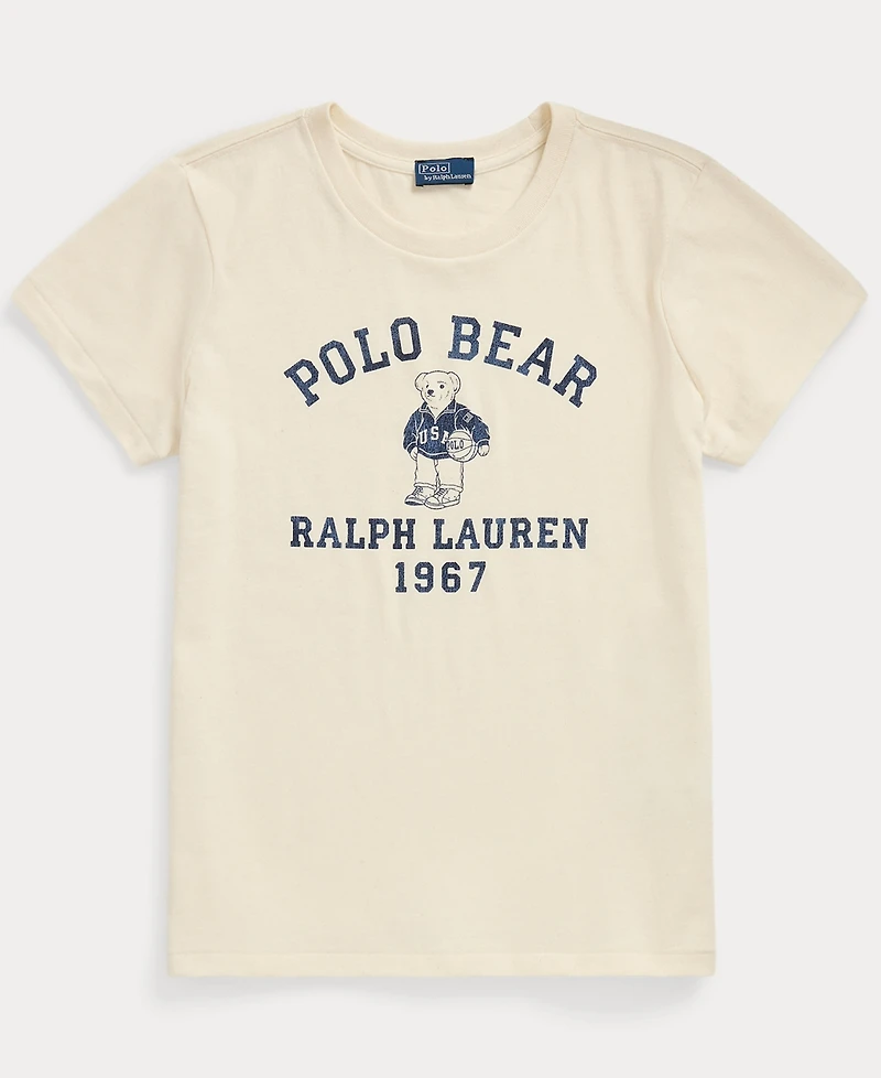 Polo Ralph Lauren Women's Polo Bear Cotton Jersey Tee