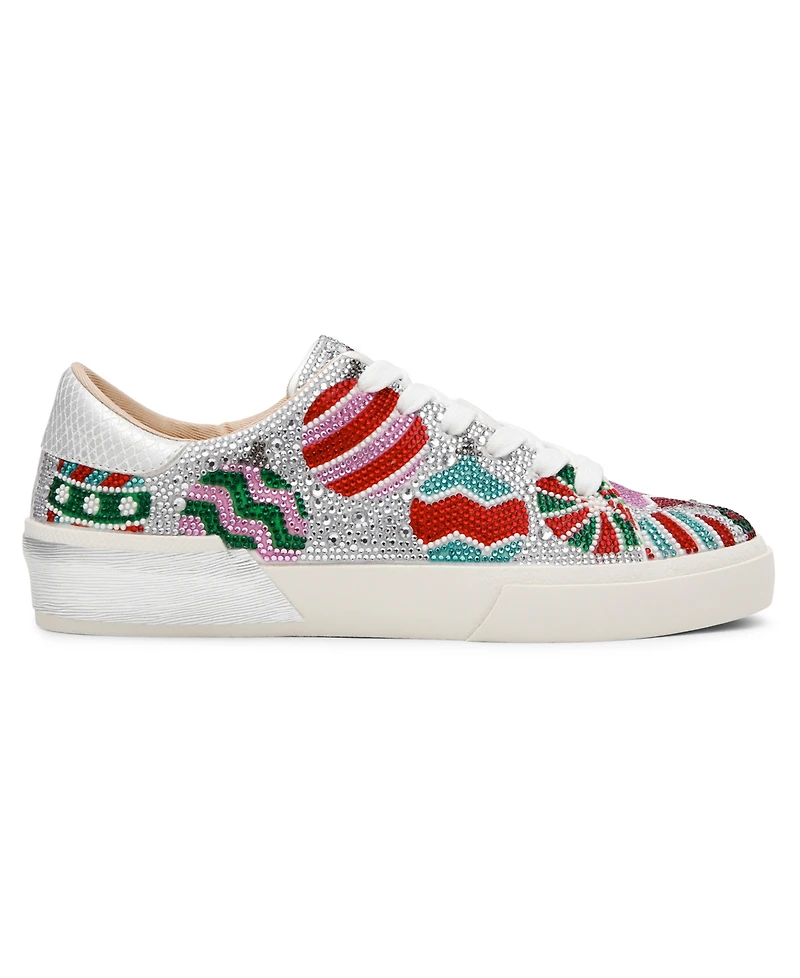 Betsey Johnson Women's Calle Holiday Lace-Up Sneakers