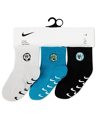 Nike Toddler Boys' 6M-4T Multisport Waffle Gripper, 3-Pack