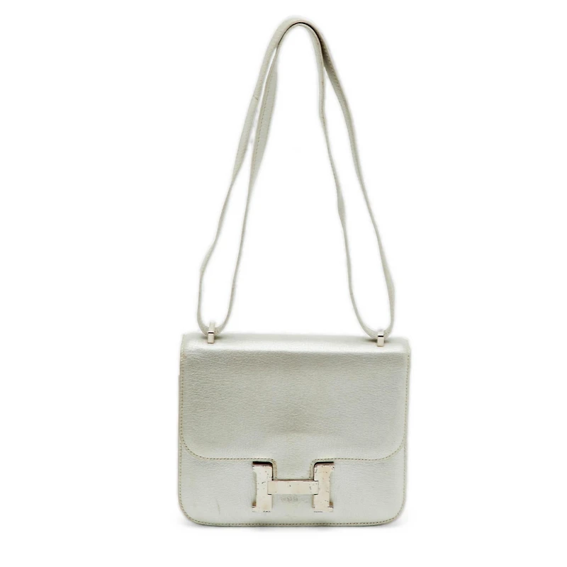 Pre-Owned Herme Leather Shoulder Bag