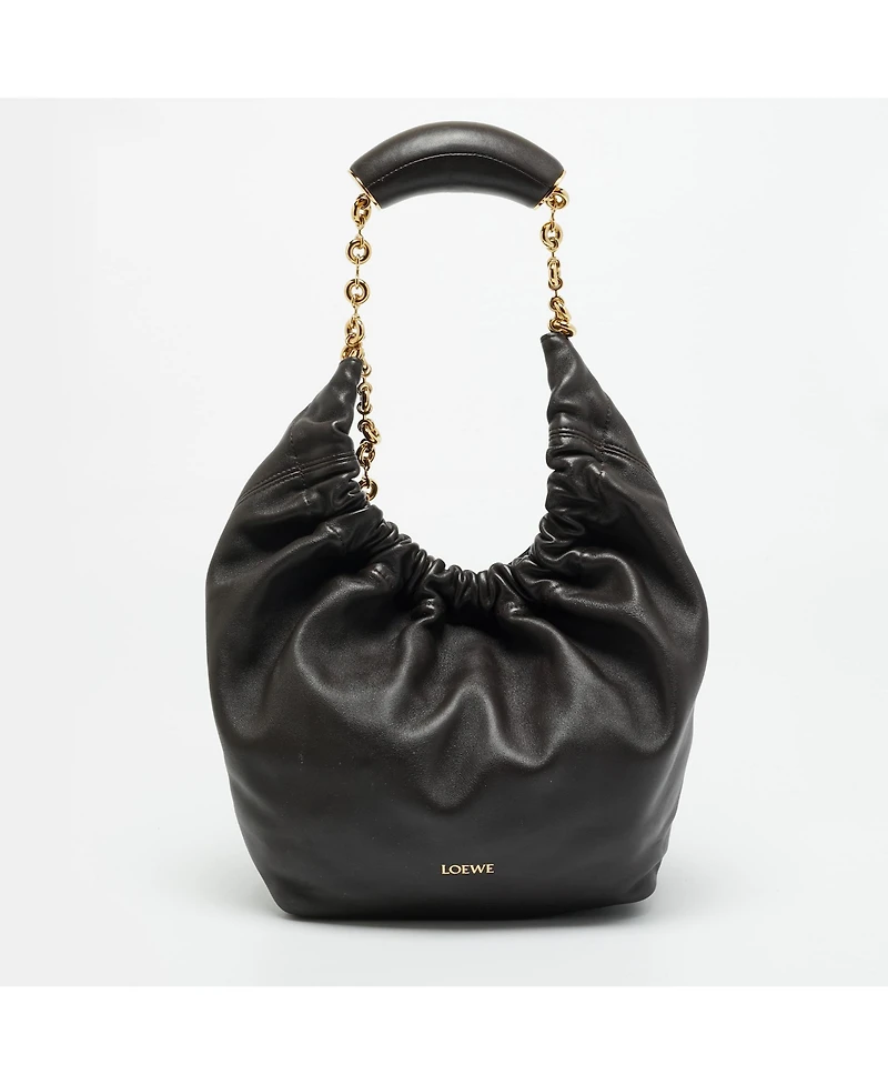 Pre-Owned Loewe Women's Squeeze Small Leather Shoulder Bag