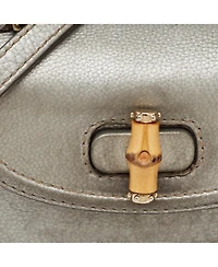 Pre-Owned Gucci Bamboo Shopper Leather Tote