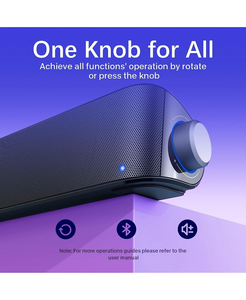 Lofree 4-Driver Hi-Fi Bluetooth Computer Sound Bar
