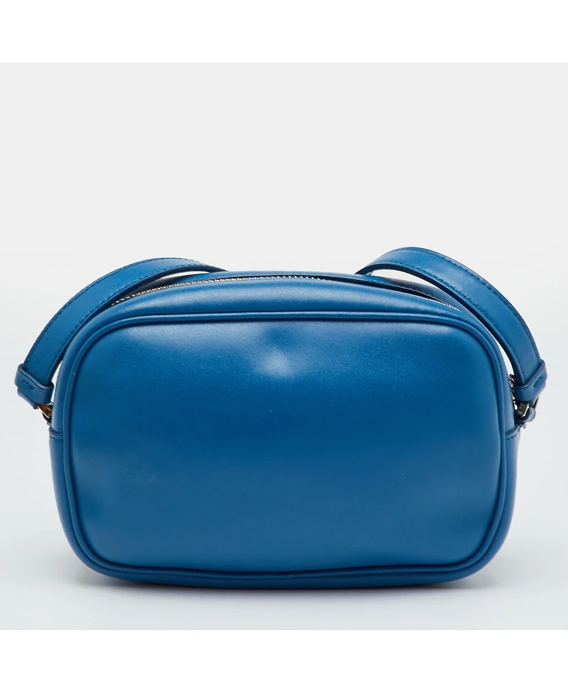 Pre-Owned Salvatore Ferragamo Vara Bow Leather Camera Crossbody Bag
