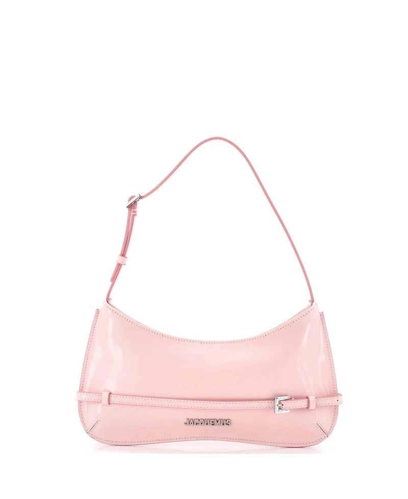 Pre-Owned Jacquemus Le Bisou Ceinture Shoulder Bag Leather
