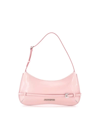 Pre-Owned Jacquemus Le Bisou Ceinture Shoulder Bag Leather