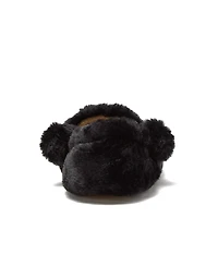 Lands' End Little Girls Cute Furry Animal Slippers
