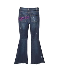 Pre-Owned Dolce & Gabbana Women's Denim Flared Embroidered Jeans