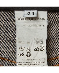 Pre-Owned Dolce & Gabbana Women's Denim Straight Fit Jean