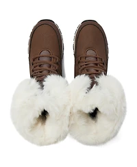 Lands' End Women's Wide Width Expedition Trail Waterproof Lace Up Snow Boots